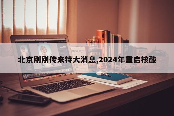 北京剛剛傳來特大消息,2024年重啟核酸